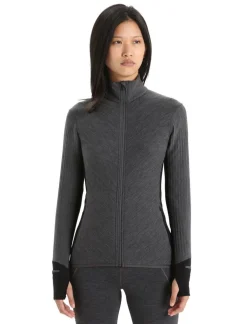 DAMES Icebreaker wmns descender LS zip