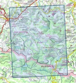 IGN 1346ET Forêt d'Iraty