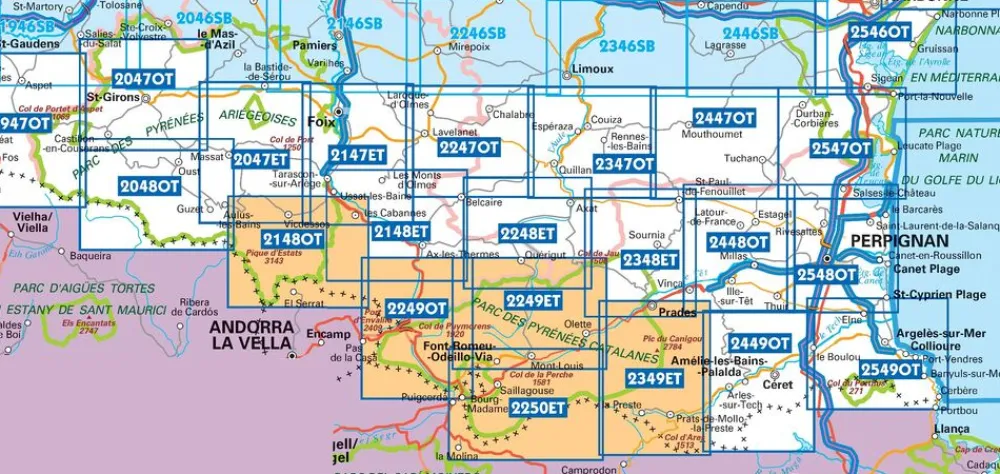 IGN 2549OT Banyuls-sur-Mer