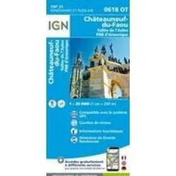 IGN 0618OT Châteauneuf-du-Faou