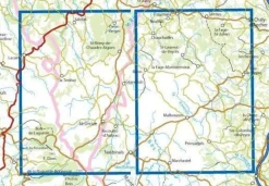 IGN 2537OT Nasbinals Monts d'Aubrac