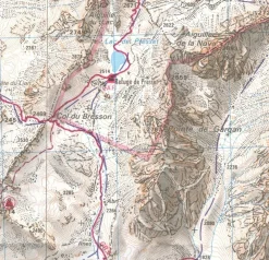 IGN Wandelkaart 2742et Ganges