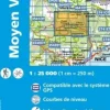 IGN Wandelkaart 3641ot Moyen Var