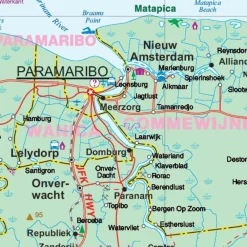 ITMB Wegenkaart Suriname