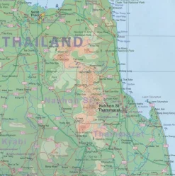 ITMB Wegenkaart Thailand
