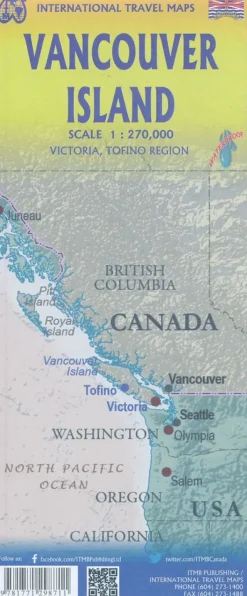 ITMB Wegenkaart Vancouver Island