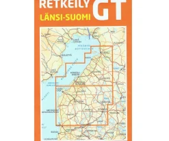 Karttakeskus FInland Fietskaart GT2 Finland West - Länsi Suomi