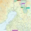 Karttakeskus FInland Wandelkaart Ropi Kalkkoaivi Munnikurkkio