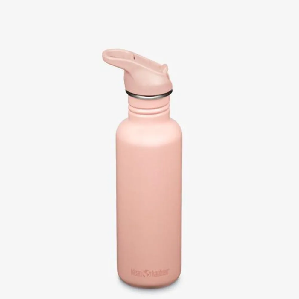 Klean Kanteen Classic met flip/sportdop, 800ml/27oz black