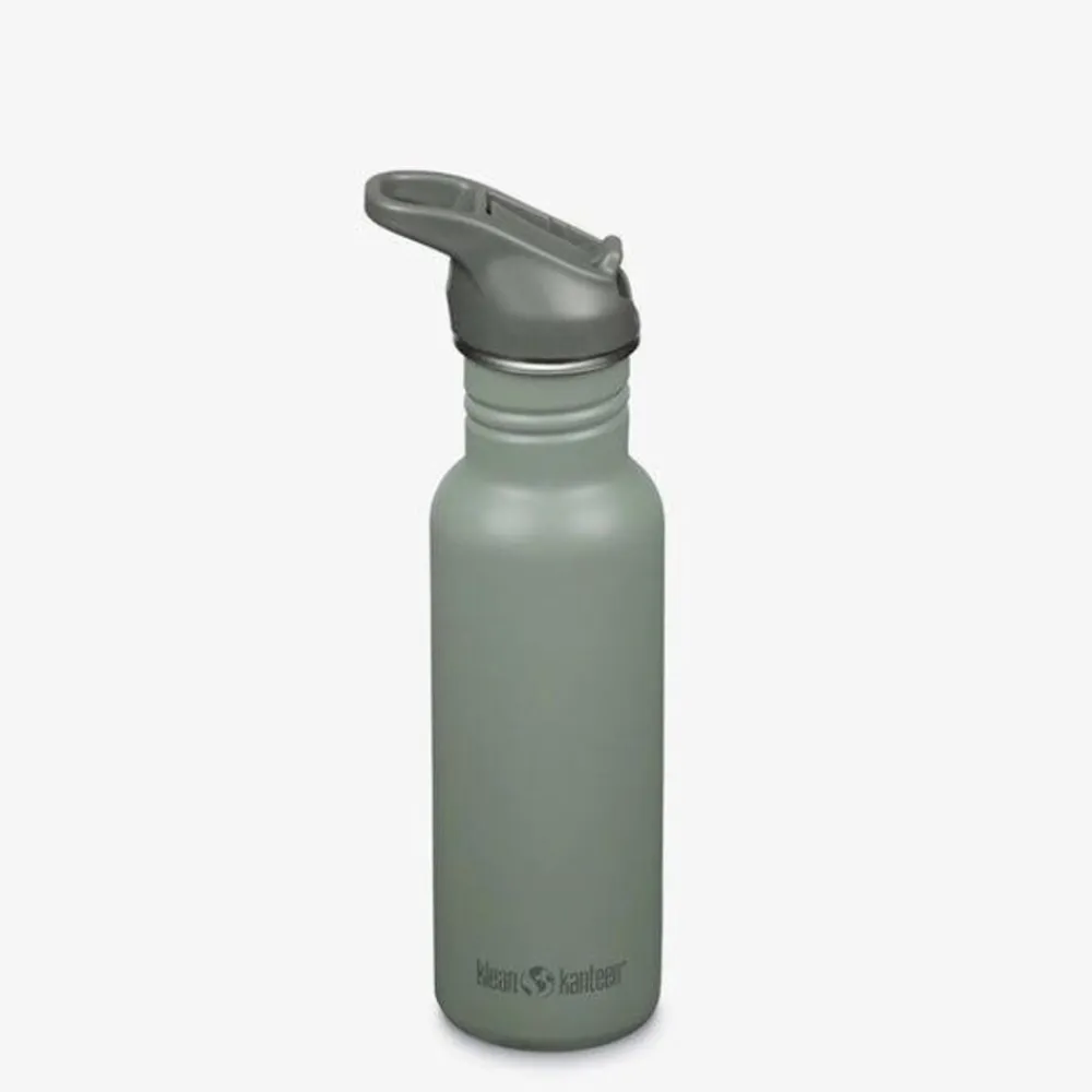 Klean Kanteen Classic met flip/sportdop, 800ml/27oz black