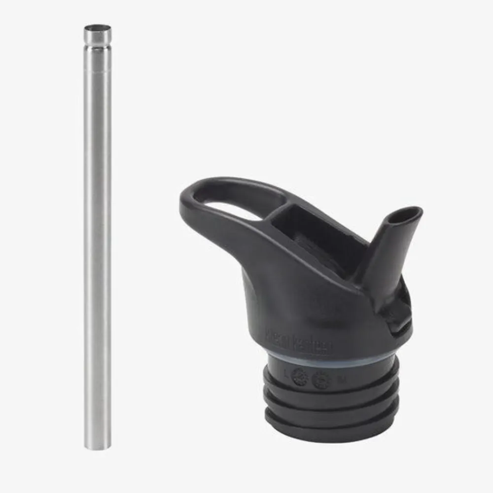 Klean Kanteen Classic met flip/sportdop, 800ml/27oz black