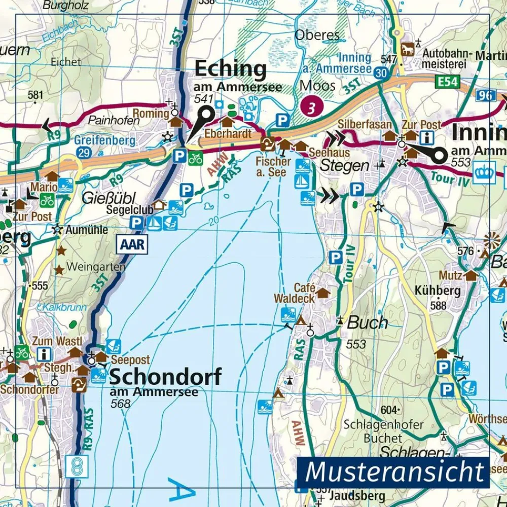 Kompass Fietskaart 3338 Hohe Eifel - Ahrtal - Mosel