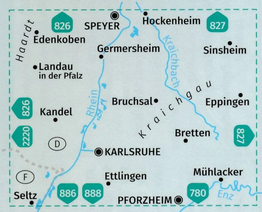 Kompass 768 Kraichau, Karlsruhe