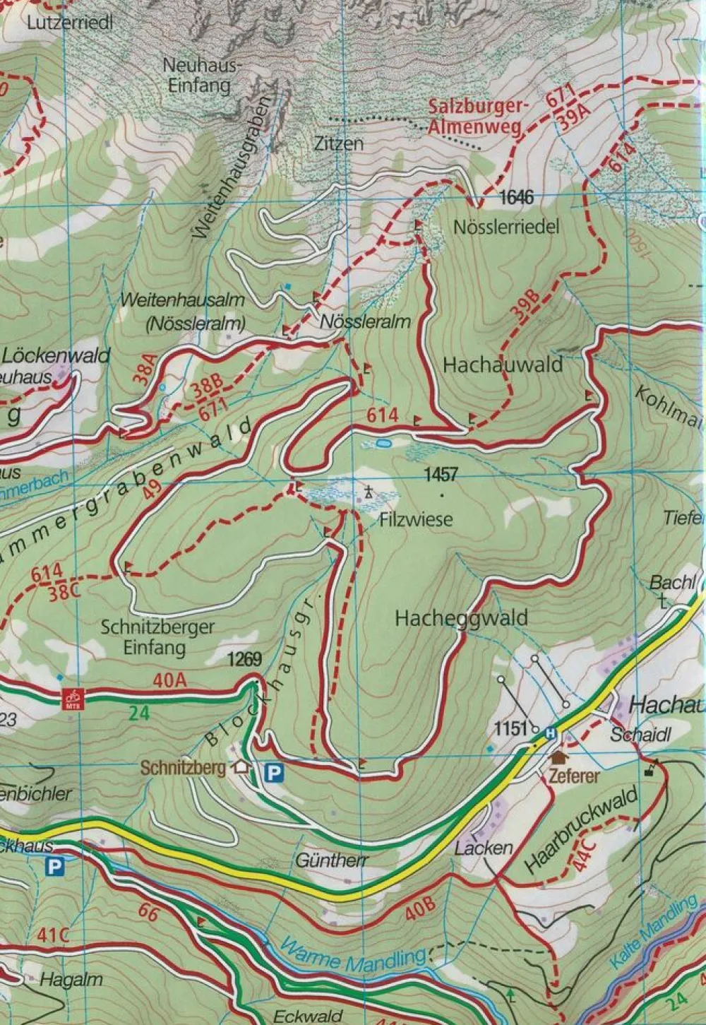 Kompass Wandelkaart 050 Brixen und Umgebung