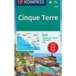 Kompass Wandelkaart 2450 Cinque Terre