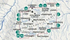 Kompass Wandelkaart 767 Schwabische Alb