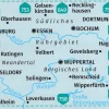 Kompass Wandelkaart 756 Südliches Ruhrgebiet