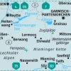 Kompass Wandelkaart 25 Zugspitze, Mieminger Kette
