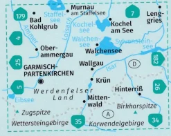 Kompass Wandelkaart wk6 Alpenwelt Karwendel