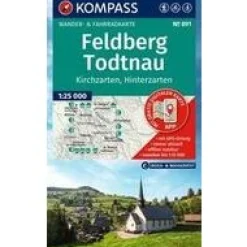 Kompass WK891 Feldberg, Todtnau