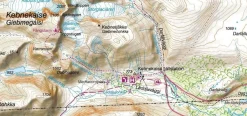 Lantmäteriet Fjallkarta Wandelkaart BD8 Kebnekaise Saltoluokta 1:100.000