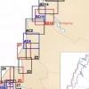 Lantmäteriet Fjallkarta Wandelkaart BD12 Arjeplog 1:100.000