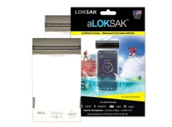 Loksak A 8.57x15.88cm Twee waterdichte zakjes