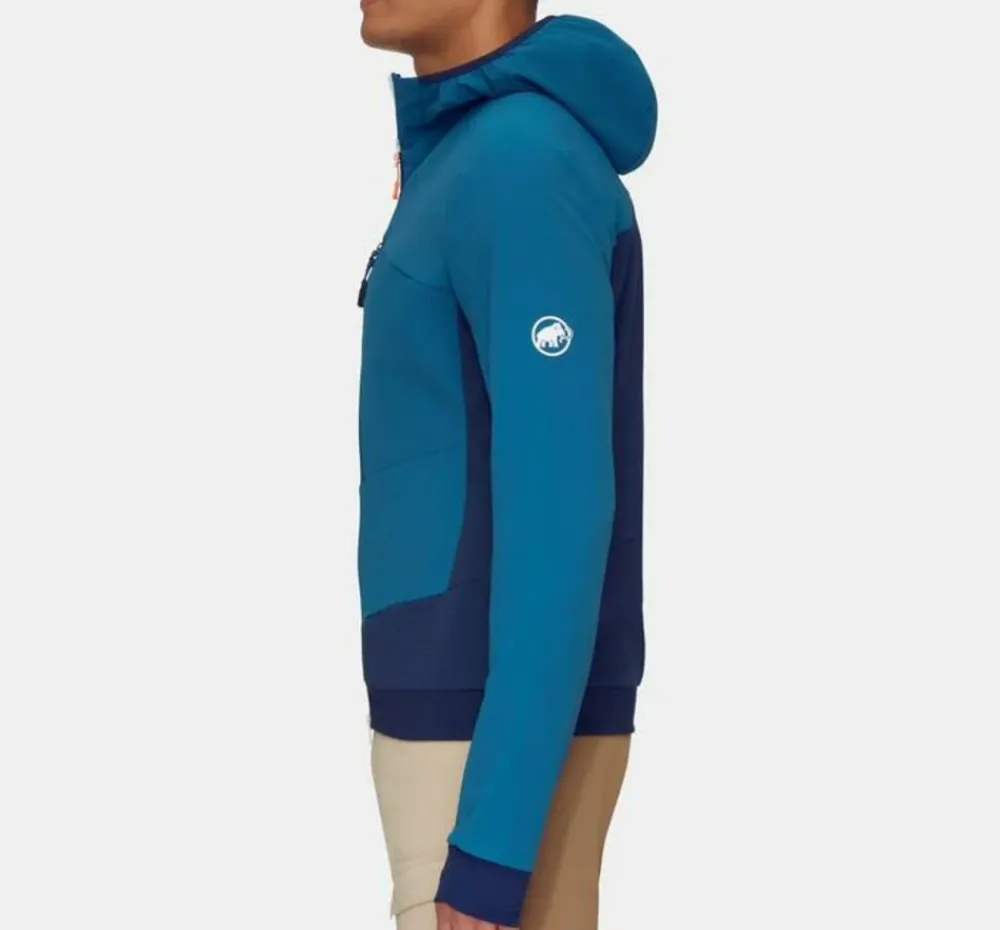 Heren Mammut Aenergy SO hybrid hooded jacket men