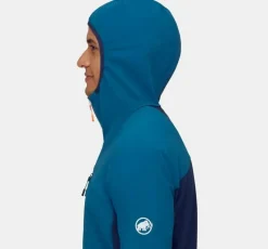 Heren Mammut Aenergy SO hybrid hooded jacket men