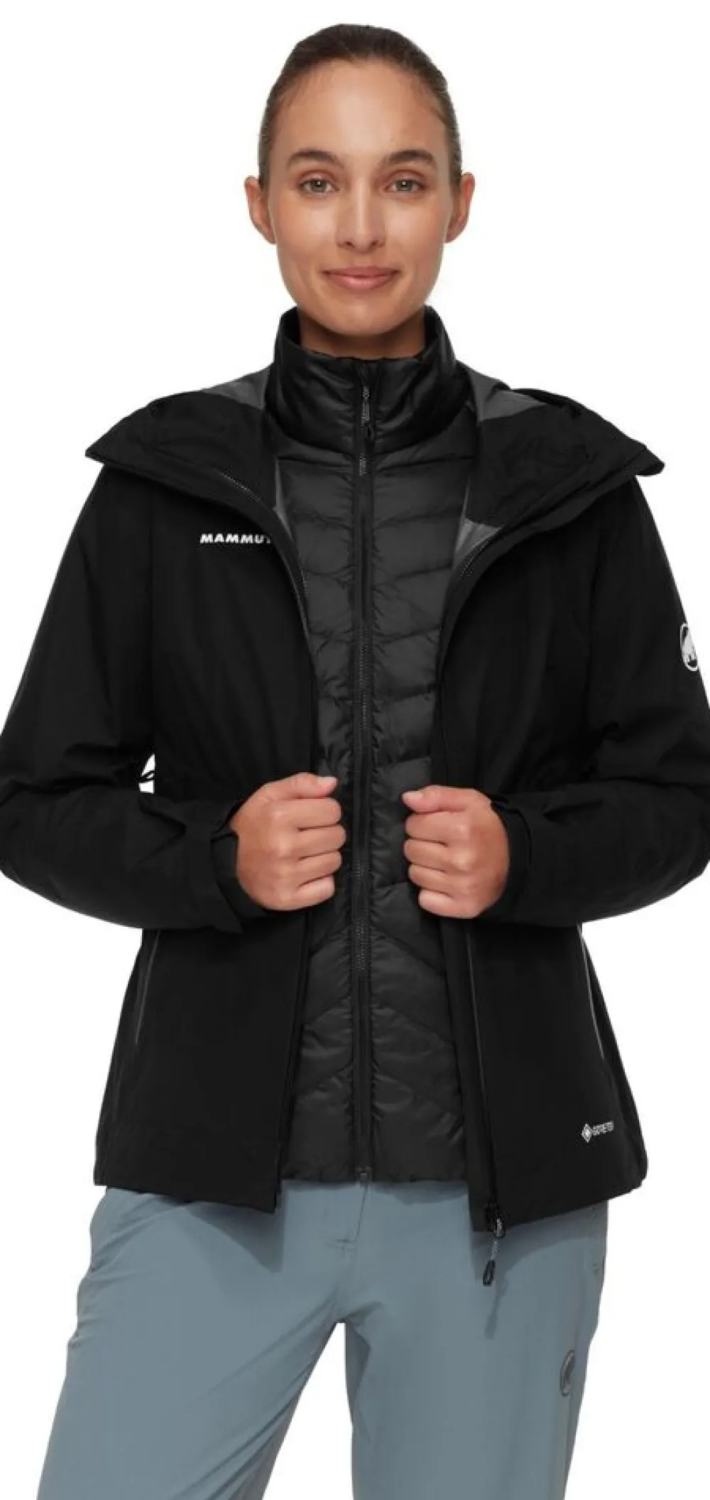 DAMES Mammut Convey 3 in 1 HS hooded jacket woman