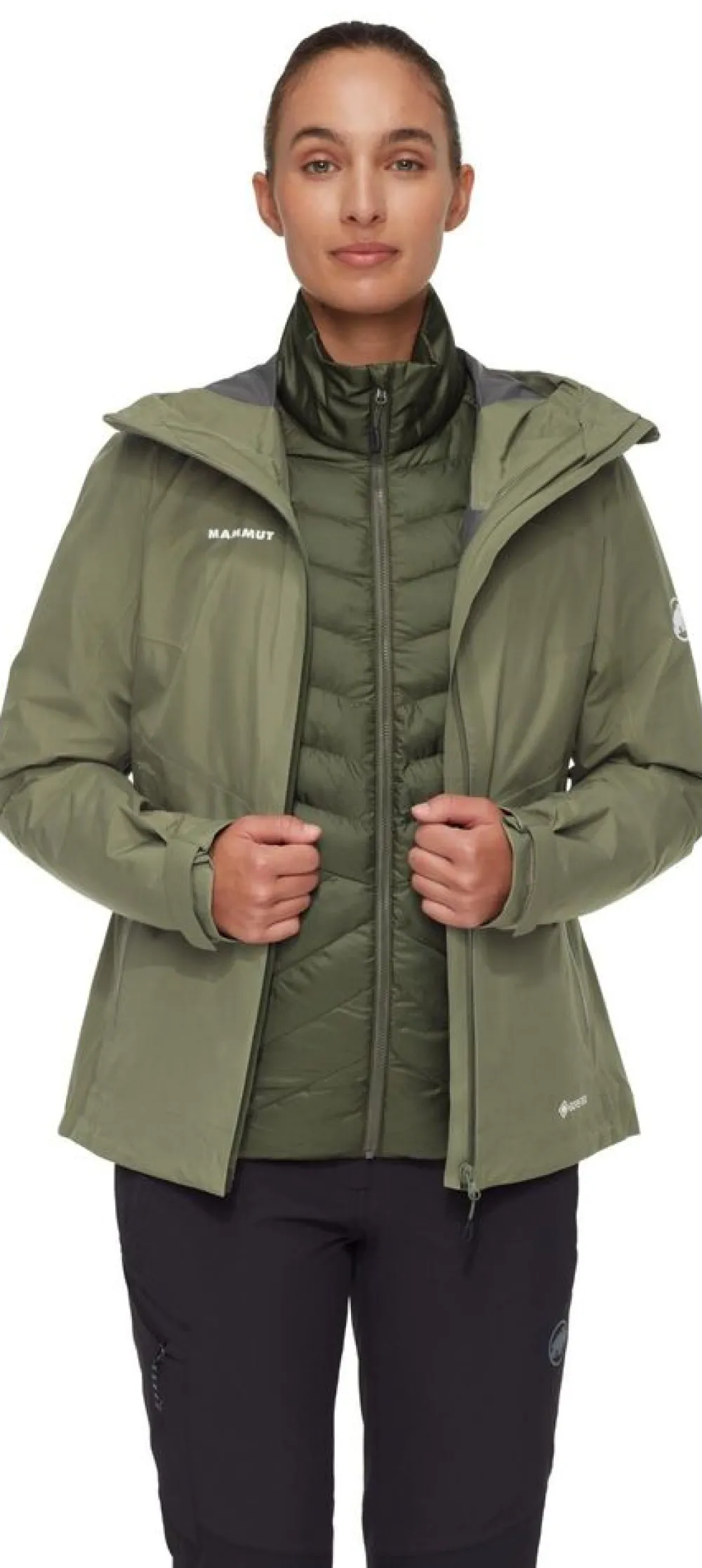DAMES Mammut Convey 3 in 1 HS hooded jacket woman