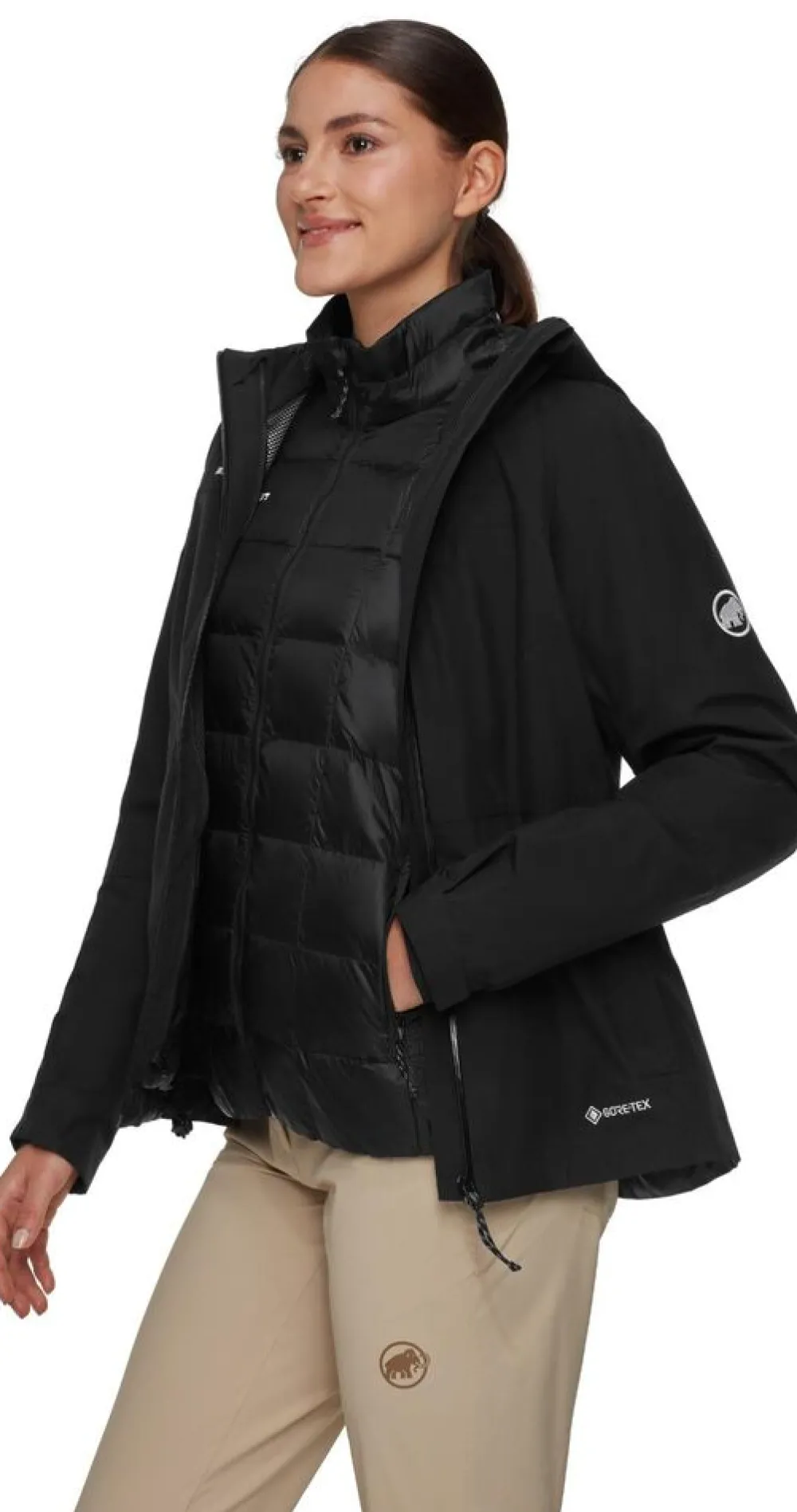 DAMES Mammut Treeline 3 in 1 HS Hooded Jacket Women