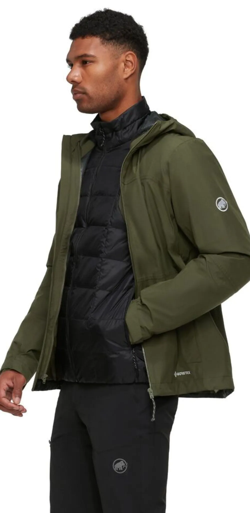 Heren Mammut Treeline 3 in 1 HS Hooded Jacket Men