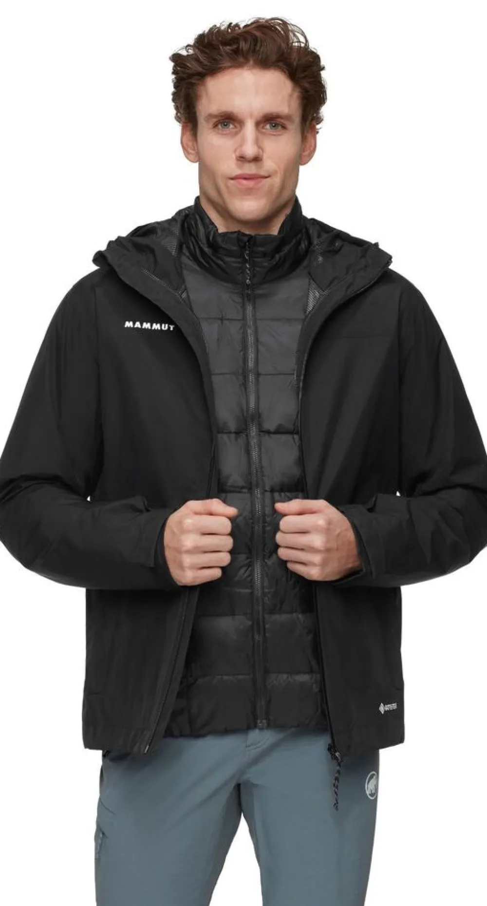 Heren Mammut Treeline 3 in 1 HS Hooded Jacket Men