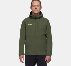 Heren Mammut Ultimate Comfort SO hooded jacket men