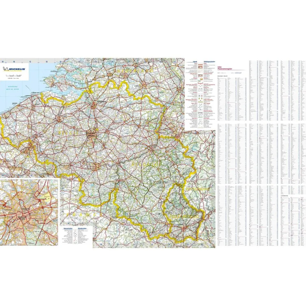 Michelin 795 Benelux scheurvast 2025