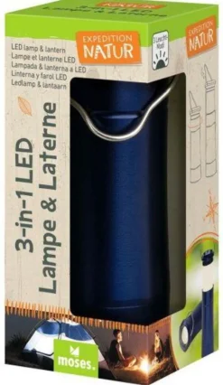 Kinderen Moses 3in1 zaklamp campinglamp