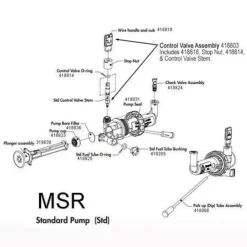 MSR Duraseal standard Fuel Pump
