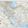 National Geographic Wandkaart Iran Classic 77 x 60 cm