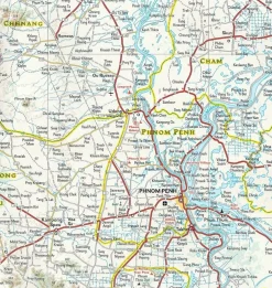 National Geographic Wegenkaart Namibië adventure map