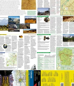 National Geographic Wegenkaart Colorado