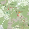 Nivon Wandelgids/kaart 02 Bosbeek trektocht tweedaagse