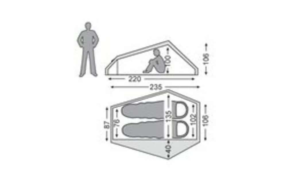 Nordisk Telemark 2 LW Tweepersoonstent