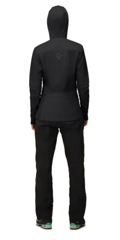 DAMES Norrona Falketind Apha90 insulated zip-hood w's