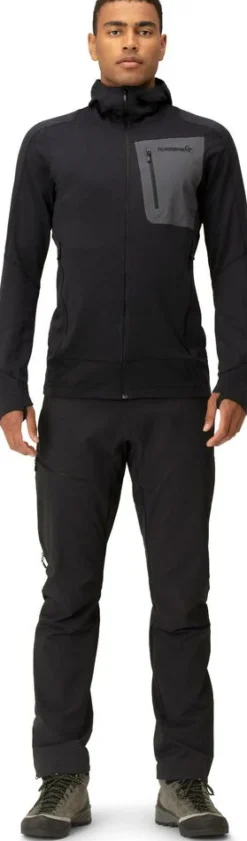 Heren Norrona Falketind power grid hood m's