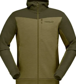 Heren Norrona Falketind warmwool2 stretch zip hood M