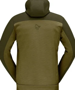Heren Norrona Falketind warmwool2 stretch zip hood M