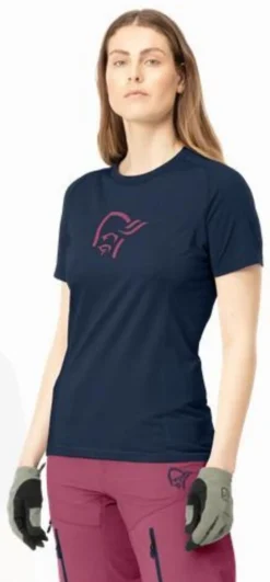 DAMES Norrona Fjora wool T-shirt W