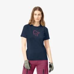 DAMES Norrona Fjora wool T-shirt W