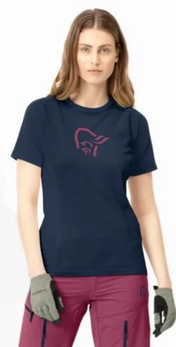 DAMES Norrona Fjora wool T-shirt W